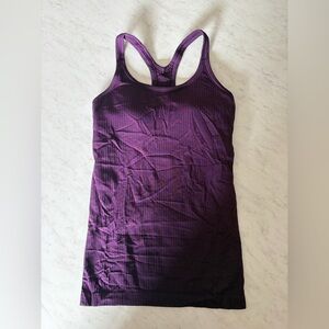 Lululemon women’s ribbed align tank top purple size 4